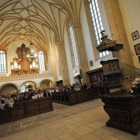 Nyáresti orgonamuzsika a Farkas utcai templomban
