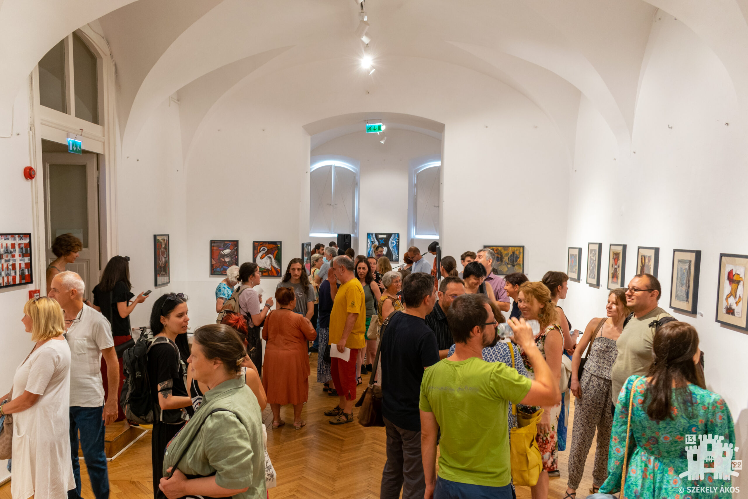 Hibrid – Könczey Elemér képzőművész kiállításának a megnyitója
